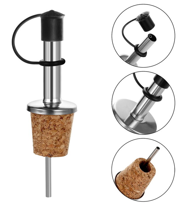 Quttin Set de 24 Tapones Vertedores para Corcho y Tapas Quttin Quttin Set de 24 Tapones Vertedores para Corcho y Tapas Quttin