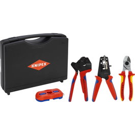 Knipex Estuche de Herramientas PV de 7 Piezas para Conectores Solares MC4