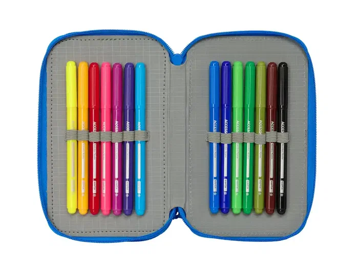 Safta Plumier Triple Batman 37 Piezas