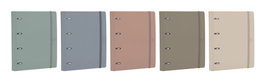 Carpebloc Oxford School Europeanbinder Forest Polyfoam 50% Reciclado A4+ 4 An.Mixtas 35Mm Con Recambio 100 Hj. Horizontal Surtido (5 Col.) (Set de 10)