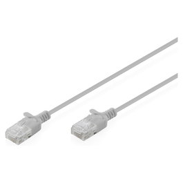 Digitus Cable de Conexión CAT 6 U-UTP Slim Patch 5 m Gris - DD-57010
