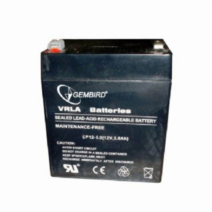 GEMBIRD Batería 12V 5Ah Sealed Lead Acid (VRLA) GEMBIRD Batería 12V 5Ah Sealed Lead Acid (VRLA)