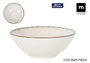 La Mediterranea Bol ANLLO Monaco Brillo 19cm, Pack de 12 unidades