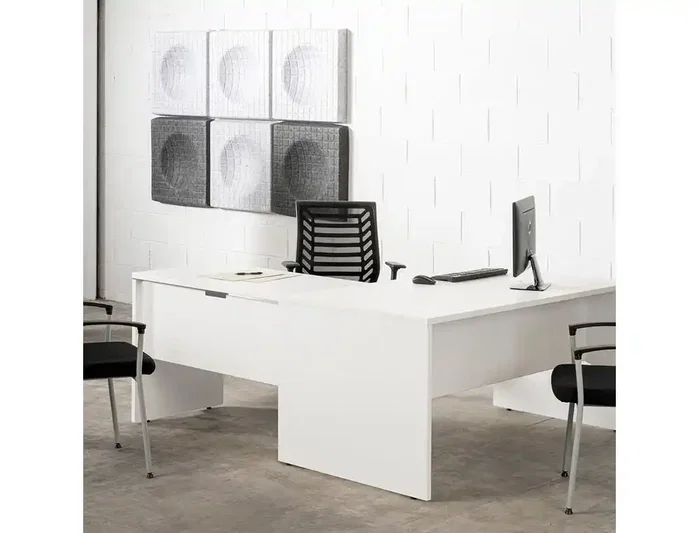 Rocada Mesa de oficina Work 120x60 cm Gris/Gris