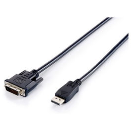 EQUIP Cable DisplayPort a DVI-D 119336, 2m, Macho a Macho, Resolución 1920x1200 a 60Hz