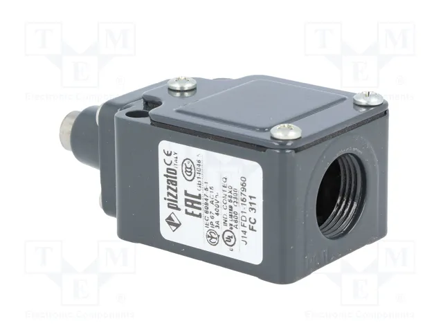 PIZZATO ELETTRICA Interruptor de fin de carrera FC 311 con espárrago Ø10mm