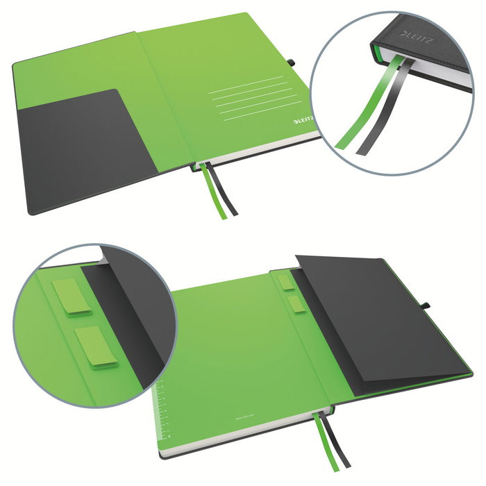 Leitz Cuaderno Complete Tapa Dura A4 80 Hojas Cuadriculado Negro Leitz Cuaderno Complete Tapa Dura A4 80 Hojas Cuadriculado Negro