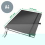 Leitz Cuaderno Complete Tapa Dura A4 80 Hojas Cuadriculado Negro