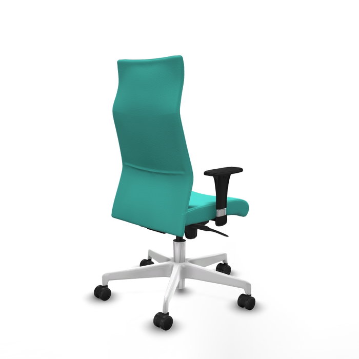 PIQUERAS Y CRESPO Sillón Albacete con mecanismo Sincro, Turquesa PIQUERAS Y CRESPO Sillón Albacete con mecanismo Sincro, Turquesa