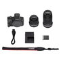 Canon EOS R100 con objetivos RF-S 18-45mm y RF-S 55-210mm Kit