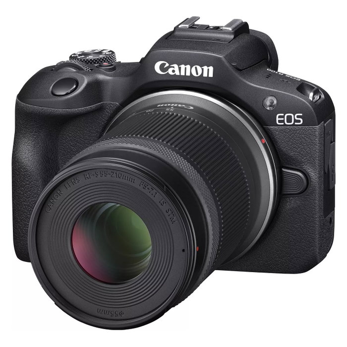 Canon EOS R100 con objetivos RF-S 18-45mm y RF-S 55-210mm Kit