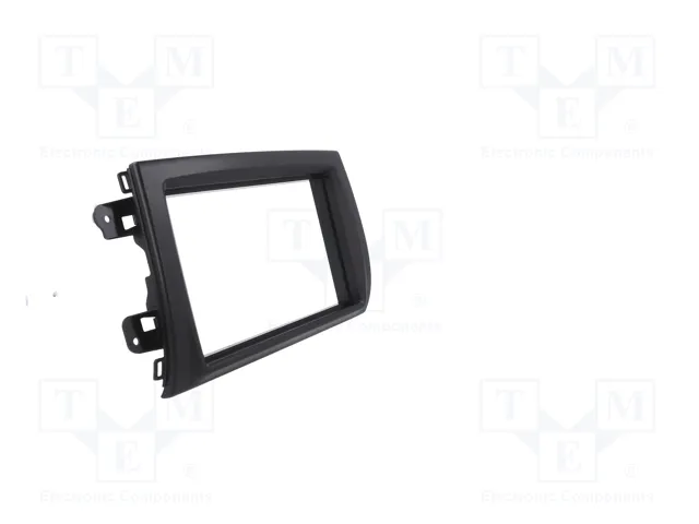 PER.PIC. Bastidor de montaje de radio 2 DIN para Fiat Ducato 2021-> Negro