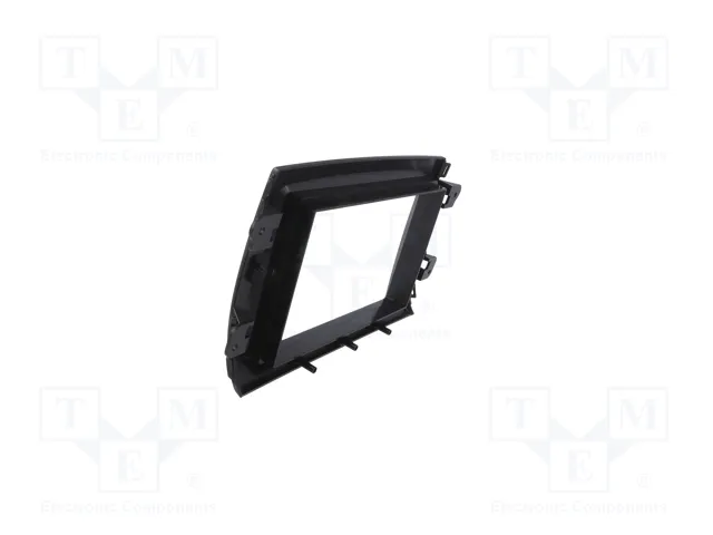 PER.PIC. Bastidor de montaje de radio 2 DIN para Fiat Ducato 2021-> Negro