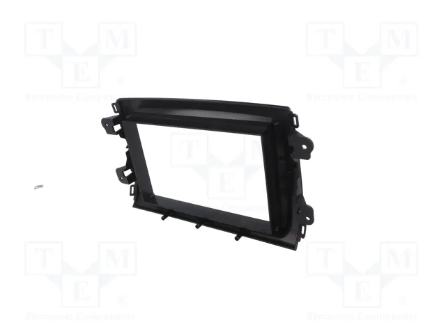 PER.PIC. Bastidor de montaje de radio 2 DIN para Fiat Ducato 2021-> Negro