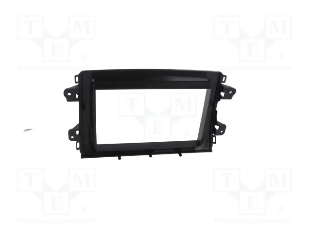 PER.PIC. Bastidor de montaje de radio 2 DIN para Fiat Ducato 2021-> Negro