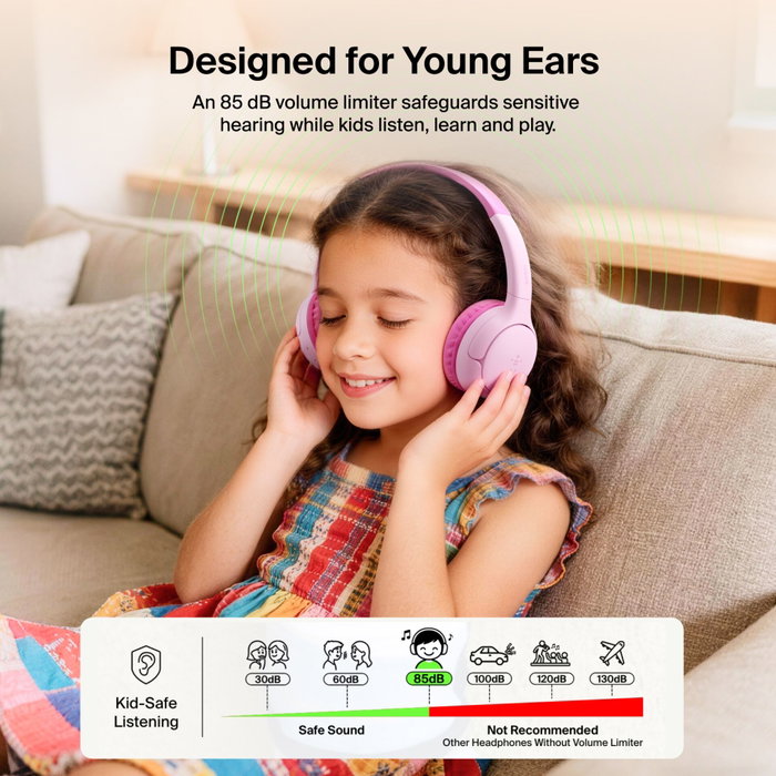 Belkin Soundform Mini 2 Wireless On-Ear Rosa
