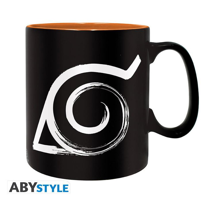 ABYstyle Taza Cerámica Naruto Shippuden Konoha y Kyubi 460 ml | Licencia Oficial ABYstyle Taza Cerámica Naruto Shippuden Konoha y Kyubi 460 ml | Licencia Oficial