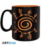 ABYstyle Taza Cerámica Naruto Shippuden Konoha y Kyubi 460 ml | Licencia Oficial