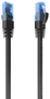 AISENS Cable de Red RJ45 Cat6 UTP AWG26 CCA 2m Negro