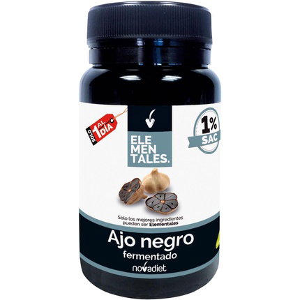 NOVADIET Ajo Negro Fermentado 30 cápsulas vegetales NOVADIET Ajo Negro Fermentado 30 cápsulas vegetales