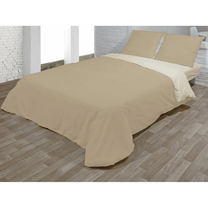 Juego de funda nórdica Hosteline VEGAS Beige Cama de 150 3 Piezas Juego de funda nórdica Hosteline VEGAS Beige Cama de 150 3 Piezas
