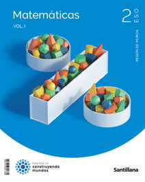 SANTILLANA, 2ESO MATEMÁTICAS MURCIA CONSTRUYENDO MUNDOS - AA.VV.