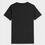Camiseta de Manga Corta Infantil 4F M294 Negro