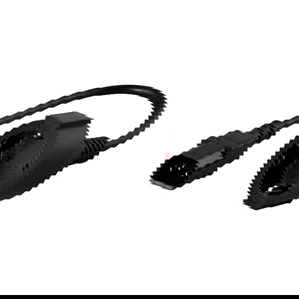 BlueWalker Cable de Corriente PowerWalker 91015003, 0.2 m, CEE 7/4 a IEC C14, 0.75 mm2, Negro BlueWalker Cable de Corriente PowerWalker 91015003, 0.2 m, CEE 7/4 a IEC C14, 0.75 mm2, Negro