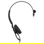 Jabra Engage 40 Mono USB-A UC Headset Supraaural, Auriculares Alámbricos para Oficina/Centro de Llamadas con Micrófono Boom y Reducción de Ruido, Negro