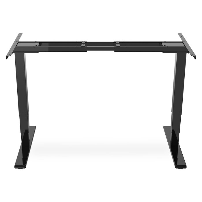 Digitus Estructura de Mesa Eléctrica Regulable en Altura, Doble Motor, 3 Niveles, Negro