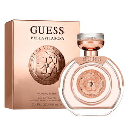 GUESS Bella Vita Eau de Toilette para Mujer - Fragancia Rosa - 100 ml
