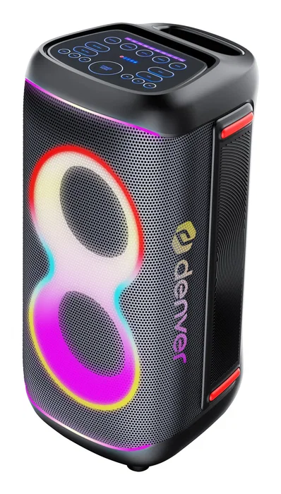 Denver BPS-370 Altavoz para fiestas 100 W Negro