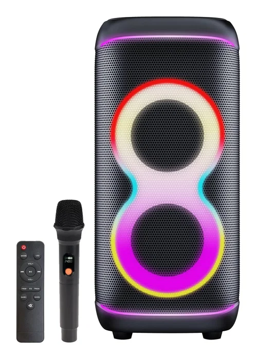 Denver BPS-370 Altavoz para fiestas 100 W Negro