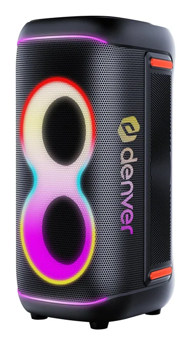 Denver BPS-370 Altavoz para fiestas 100 W Negro