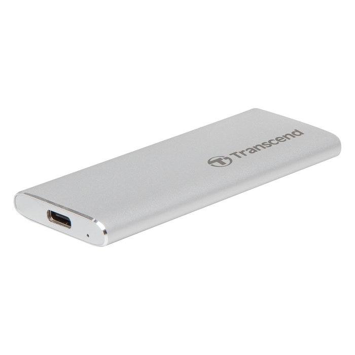 Transcend ESD240C 120GB SSD Externa USB 3.2 Gen 2 Tipo C Plata 520 MB/s Transcend ESD240C 120GB SSD Externa USB 3.2 Gen 2 Tipo C Plata 520 MB/s