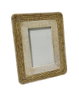 DKD Home Decor Marco de Fotos 10x15 Mango y Cuerda Natural