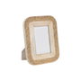 DKD Home Decor Marco de Fotos 10x15 Mango y Cuerda Natural