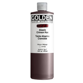 Golden Fluid Colores Acrílicos Tono de Carmesí Alizarina 473 ml