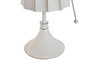 DKD Home Decor Decoración Navidad Moderna Blanco Dorado Metal Ángel 15 x 55.5 x 22 cm (2 Unidades)