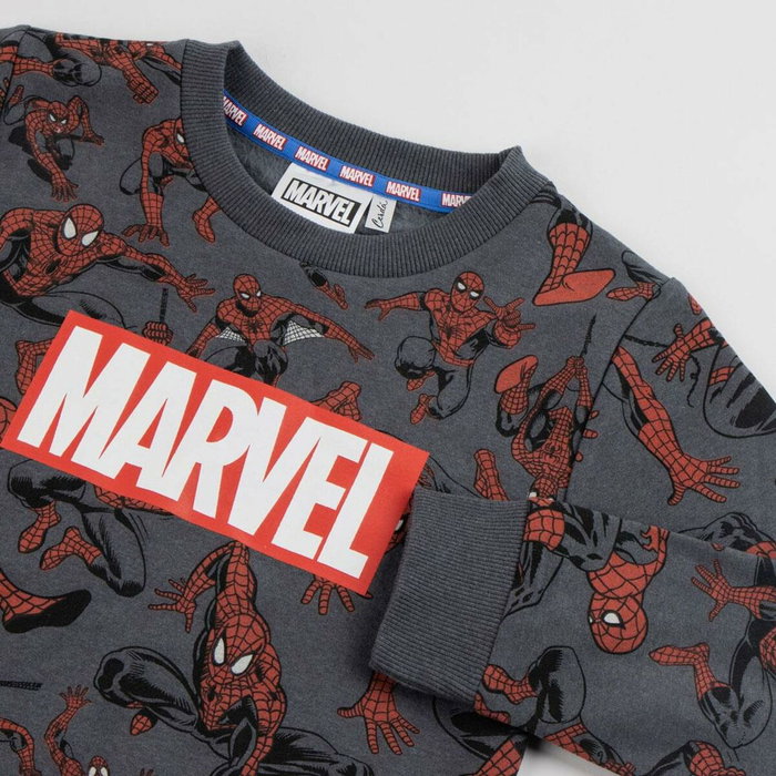 Cerdá Sudadera Cotton Brushed Spiderman Beige 4 Años