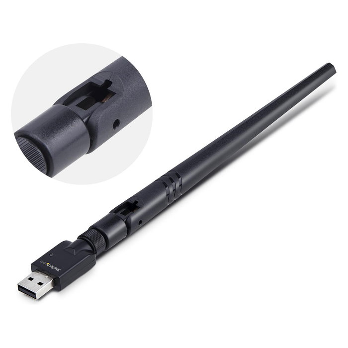StarTech.com Adaptador Bluetooth 5.3 USB Clase 1 AV53C1-USB-BLUETOOTH