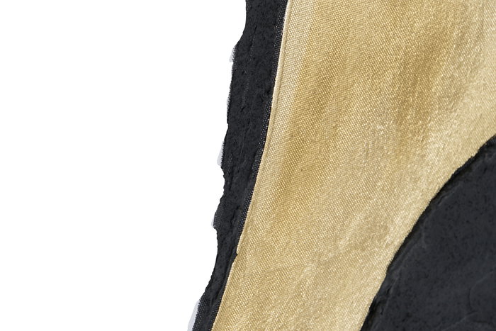 DKD Home Decor Cuadro Abstracto Lienzo y MDF Negro Dorado 2.8 x 90 x 60 cm (2 Unidades)