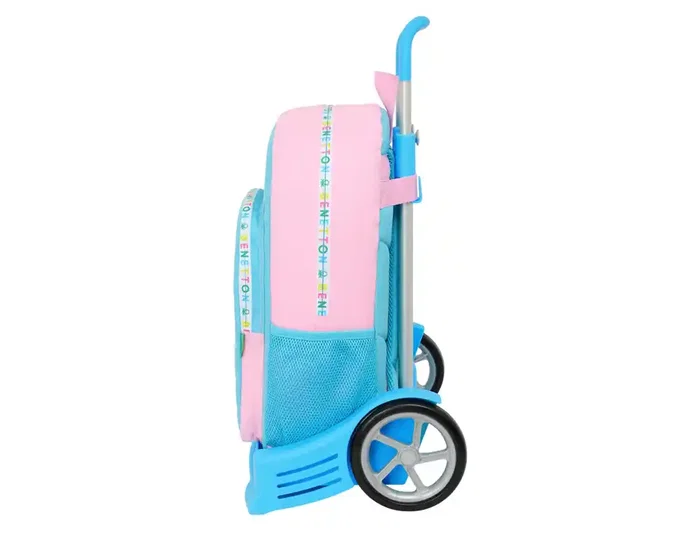 Safta Mochila modelo 876 con carro Evolution Benetton Unique