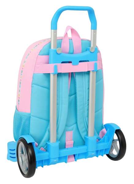 Safta Mochila modelo 876 con carro Evolution Benetton Unique