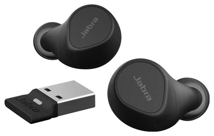 Jabra Evolve2 Buds USB-A UC Negro