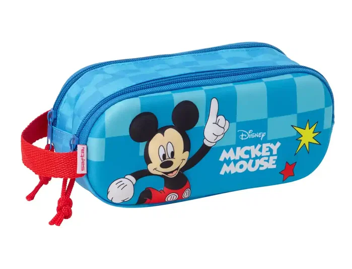 Safta Portatodo Doble 3D Mickey Mouse