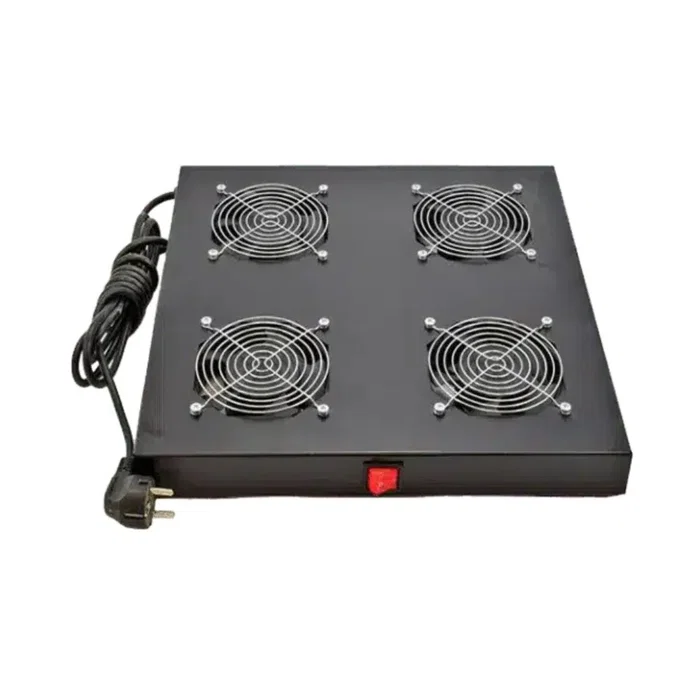 Phasak conjunto ventilación 19" con interruptor para rack mural 1 ventilador 120mm