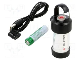LEDLENSER Linterna LED IP66 Negra