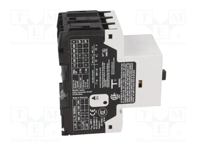 EATON ELECTRIC PKZM01-6,3 Interruptor motorizado 2,2kW 220÷690VAC EATON ELECTRIC PKZM01-6,3 Interruptor motorizado 2,2kW 220÷690VAC