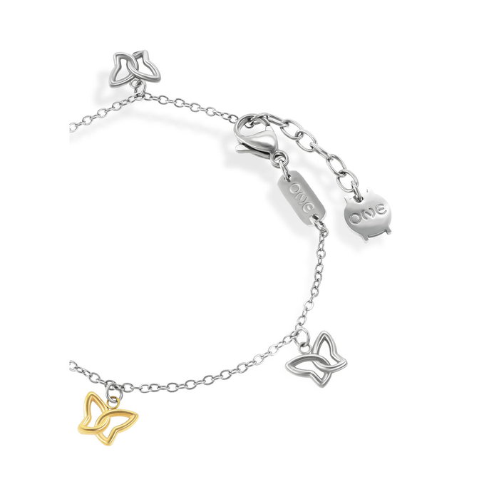Pulsera Mujer One Jewels OJBB02SG Dorado Plateado